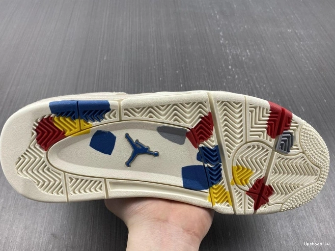 Jordan Blank Retro 4 (W) Canvas DQ4909-100 0219